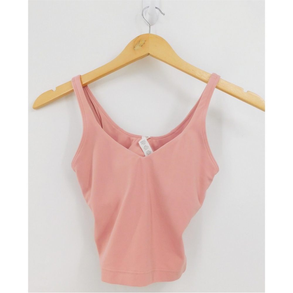 Lululemon Women's Pink Align Light Support Tank Top Size 0